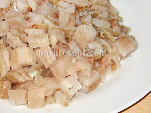 начинка для рыбного пирога - nachinka dlia rybnogo piroga