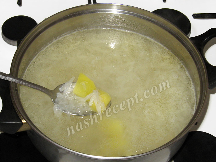 добавляем репу в суп - dobavlyaem repu v sup