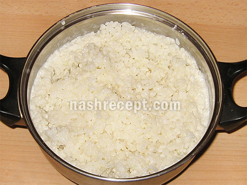 рис для запеканки - ris dlia zapekanki