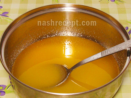растопленный маргарин с сахаром - rastoplennyi margarin s saharom