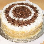 слоеный торт Наполеон с заварным кремом - sloenyi tort Napoleon s zavarnym kremom