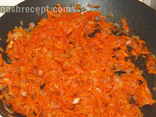 лук с морковью и томатом - luk s morkovyu i tomatom