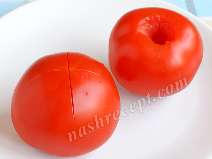 помидоры для каннеллони с мясным фаршем - pomidory dlya cannelloni s myasnym farshem