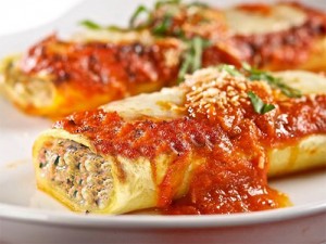 ���������� � ������ ������ - kannelloni s myasnym farshem