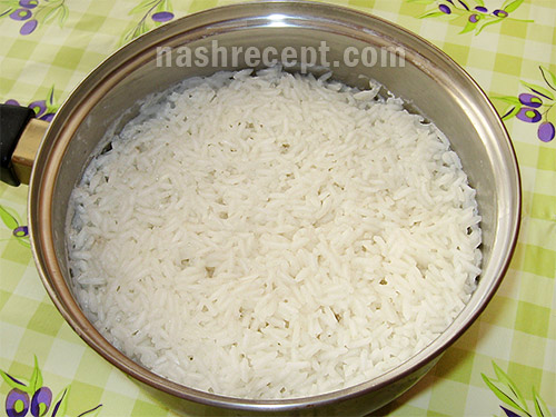 отварной рис - otvarnoy ris