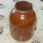 консервированный яблочный сок на зиму - konservirovannyi yablochnyi sok na zimu