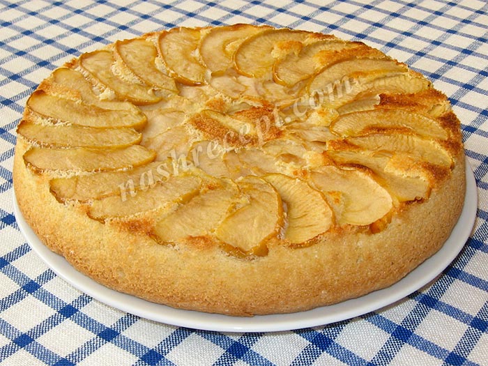 шарлотка с яблоками в духовке - sharlotka s yablokami