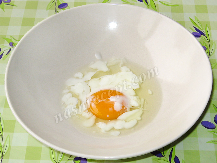 яйцо для соуса "Цезарь" - yaytso dlya sousa caesar