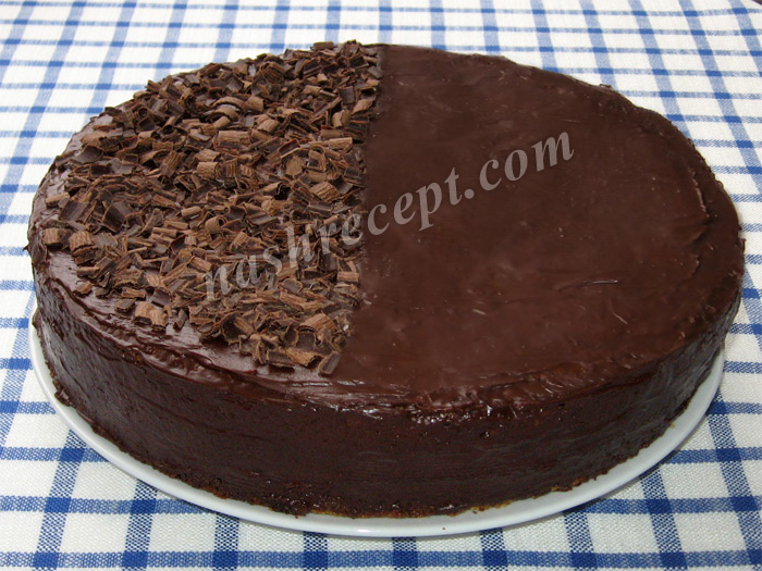 шоколадный венский торт Захер - shokoladnyi venskiy tort Sacher