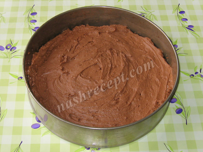 шоколадное тесто для торта Захер - shokoladnoe testo dlya torta Sacher