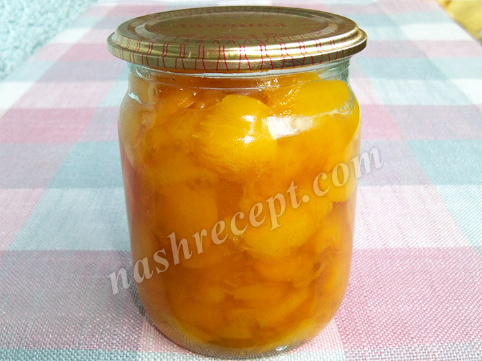 консервируем варенье из персиков - konserviruem varenye iz persikov