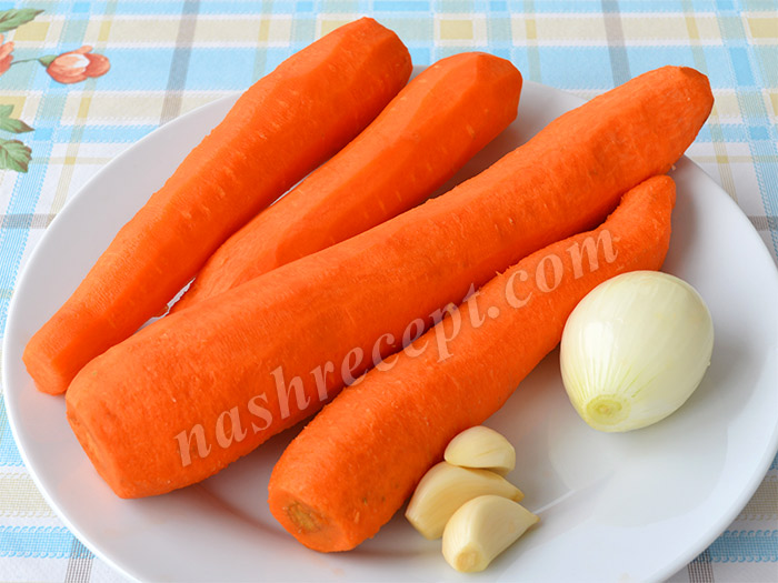 овощи для моркови по-корейски