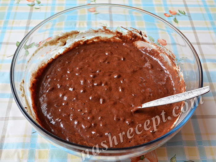 шоколадное тесто для куличей